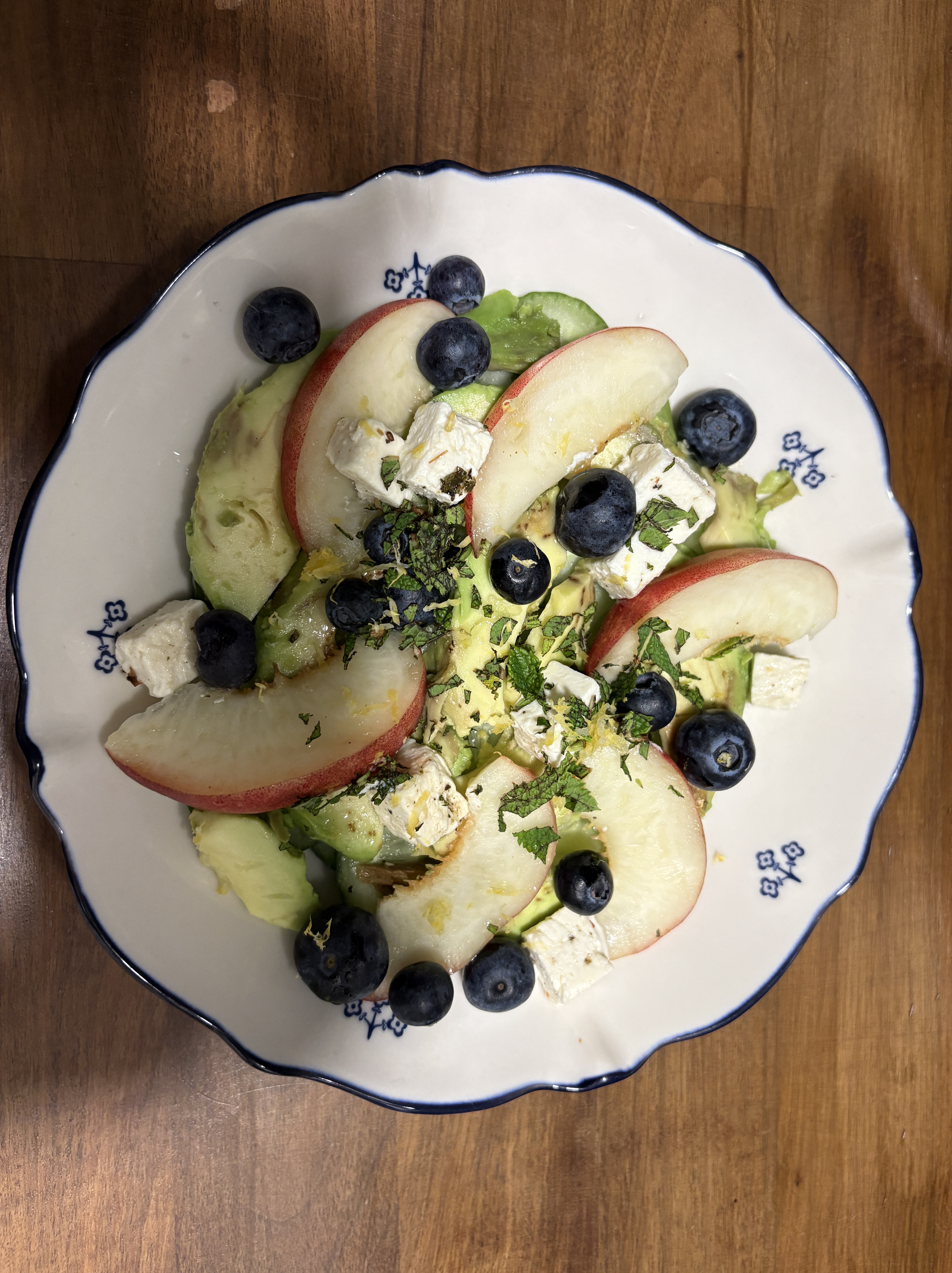 Une salade sucrée salée pour un été bien frais !